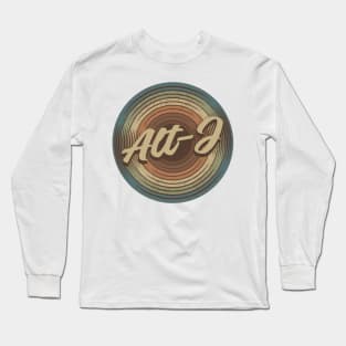 Alt-J Vintage Vinyl Long Sleeve T-Shirt